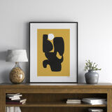 ABSTRACT SHAPE NO.1 — Giclée print