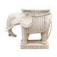 Vintage rattan elephant couch tip