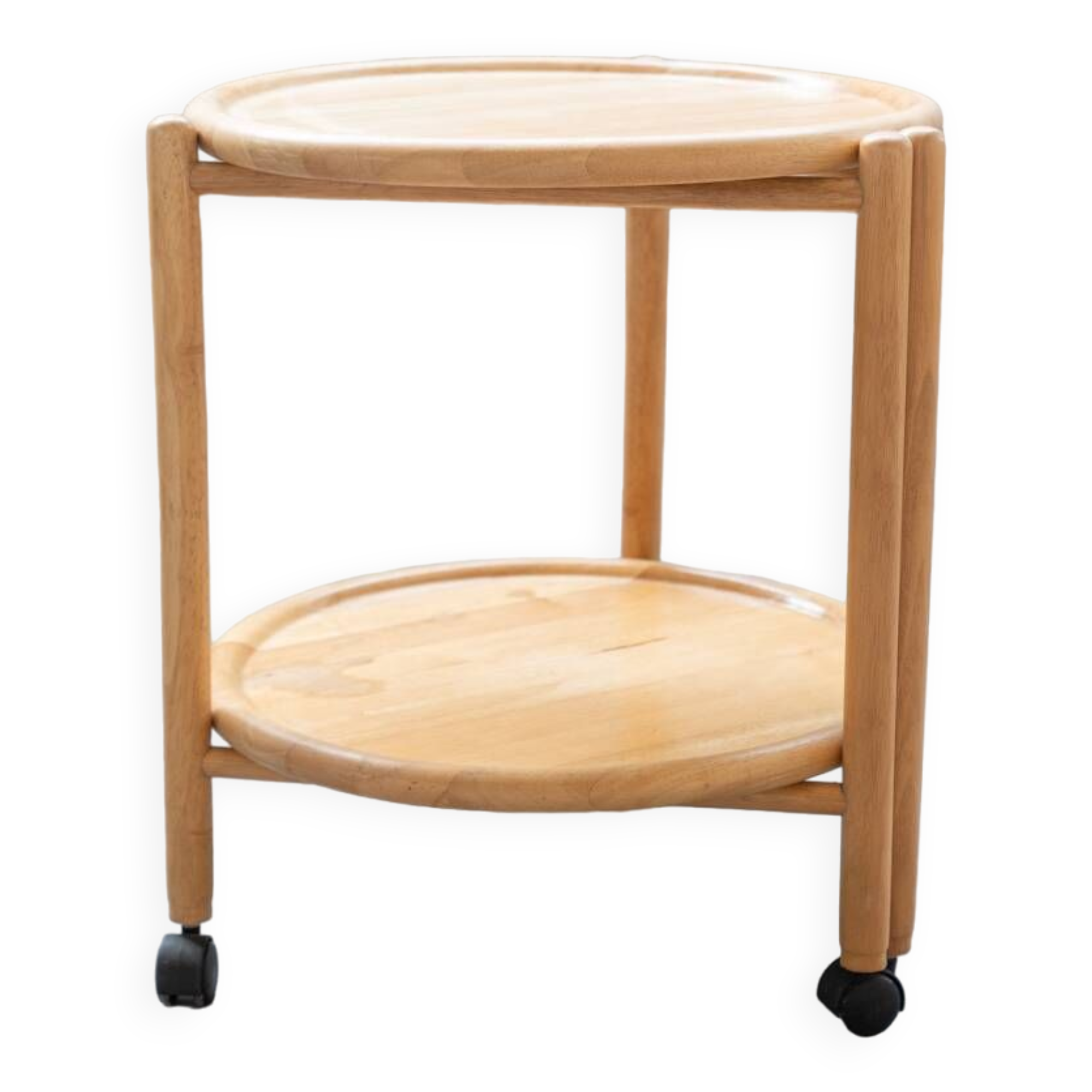 Folding food cart, Jens Quistgaard, Denmark, 1960s