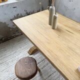 2m beech monastery table
