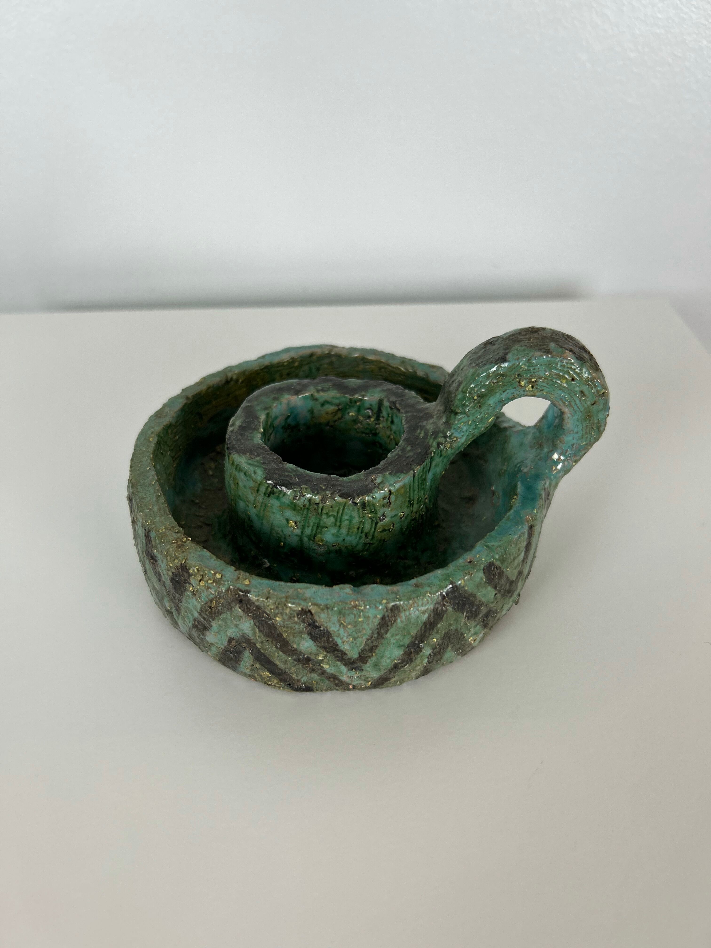 Ceramic candle holder - Masson