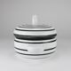 Enamelled pot carl aubock iii "culinar" with lid, ostovics vienna, austria, 1970s