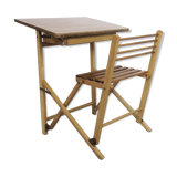 Child office folding with locker and Blackboard