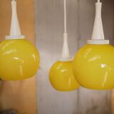 Hanging lamp cascade 3 vintage globes