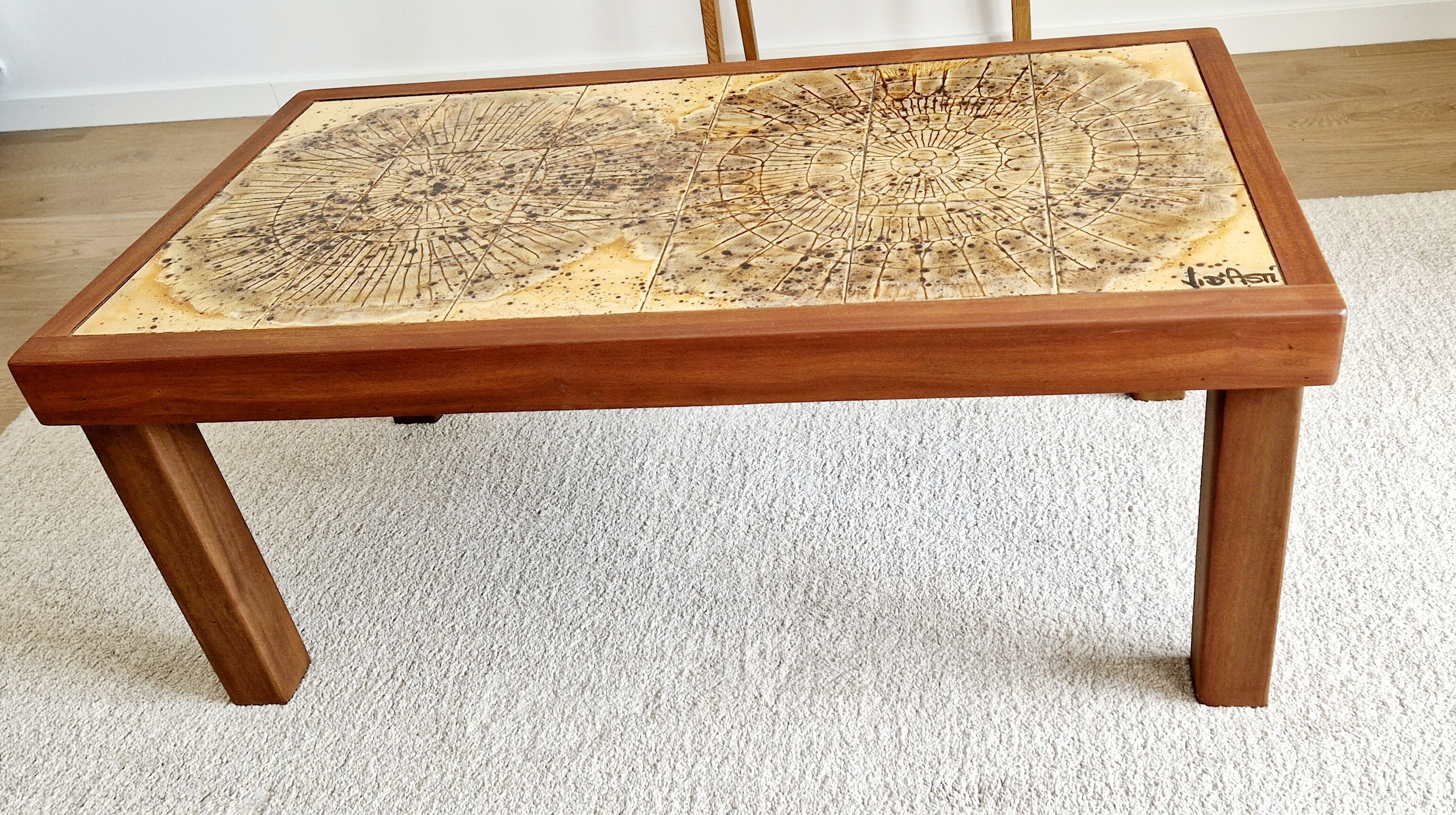 Coffee table Vallauris Jean d'Asti