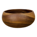 Scandinavian teak cup empty pocket 60s