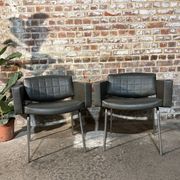 Pair of armchairs by Pierre Guariche, Meurop.
