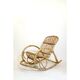 Rohe Noordwolde, rocking chair en rotin des années 60-70.