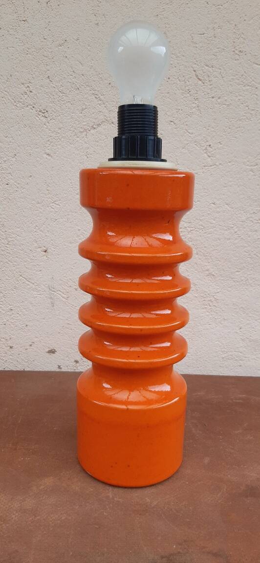Lampe céramique vintage "space âge" modéle 560/31