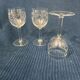 Lot de 3 verres style Louis