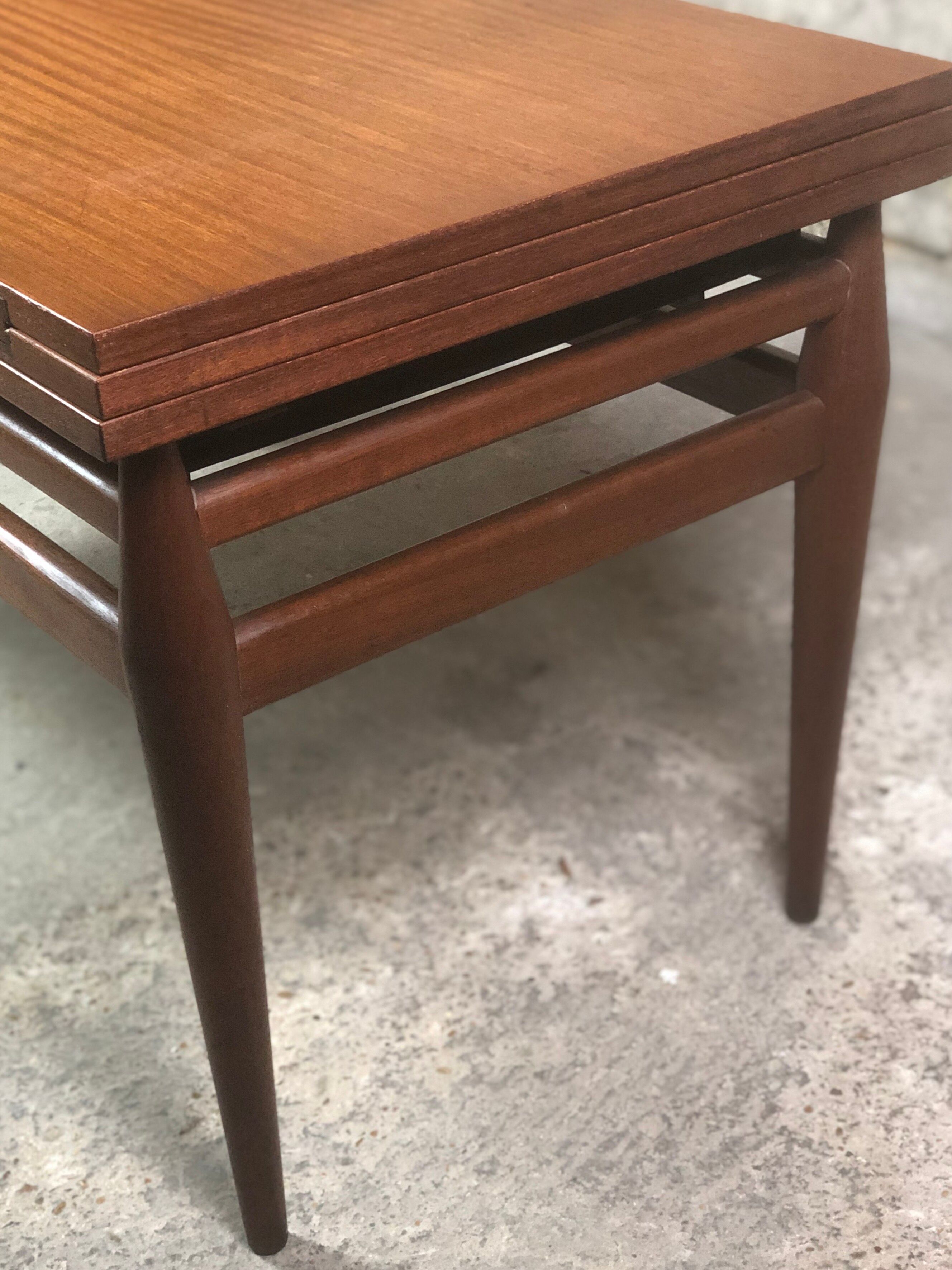 Scandinavian high modular coffee table 1960