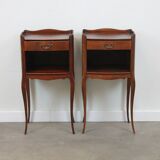 Pair of Louis XV style bedside tables
