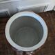 Glazed stoneware confit pot