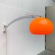 Mid-century space age extendable arc wall lamp, 1960s