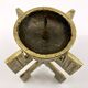 Brutalist candlestick • Austria • Brass • 1970