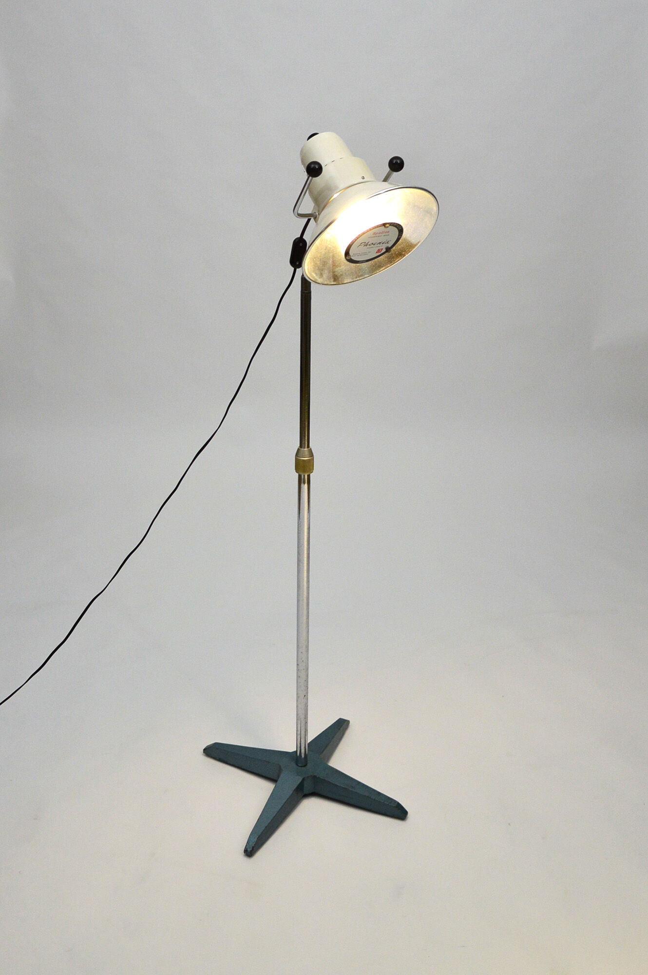 Japanese Industrial Floor Lamp By Nippon Medical Company Ltd, 1960s