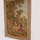 tapestry wall "L'Indiscrétion" French Workshops Jules Pansu 1978