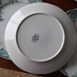 Service de 13 assiettes plates modèle "Sylvia" – Faïencerie d’Onnaing