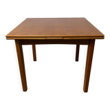 Square teak dining table 4-6 seats