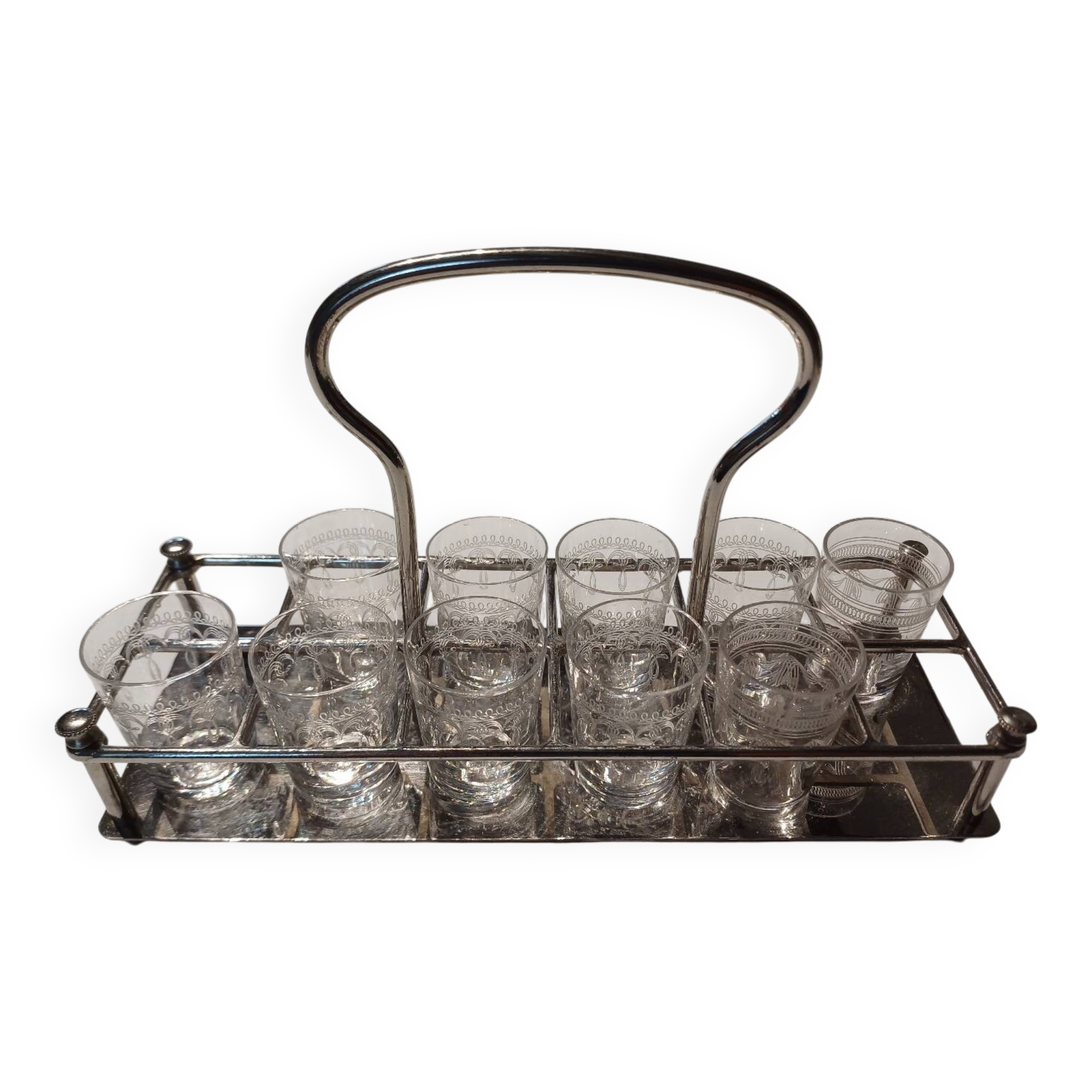 Liqueur glass server