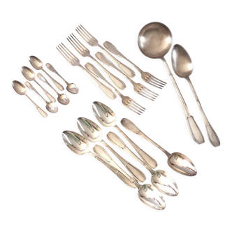 Ensemble de couverts en argent