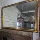 Louis Philippe style gilded mirror, mid-20th century, bevelled mirror.
