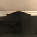 Lacquered wood headboard