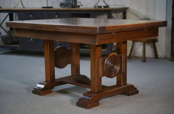 Table avec rallonges par Étienne Kohlmann 1960’s