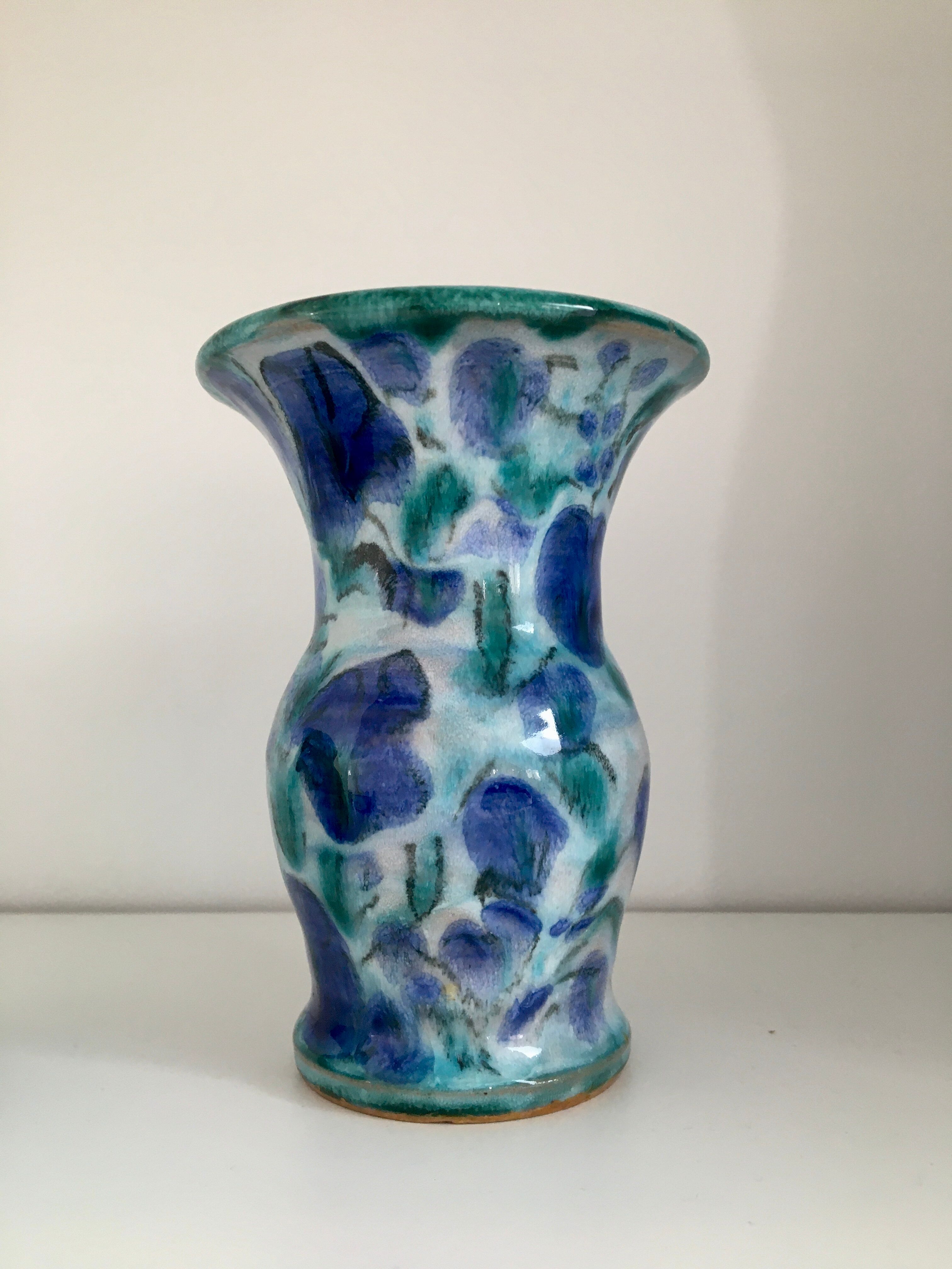 Very nice art deco vase signed Édouard Cazaux