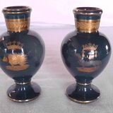 Pair of earthenware vases from jaget and pinon towers