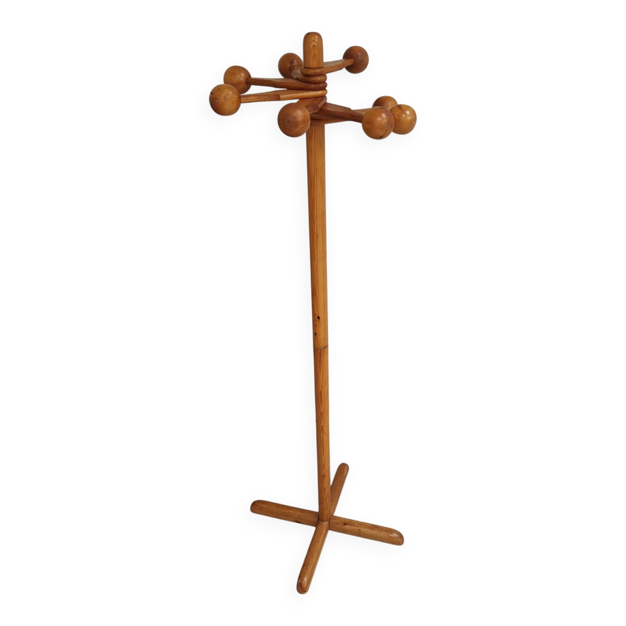 Reiner Daumiller solid pine coat rack