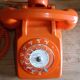 Telephone vintage orange