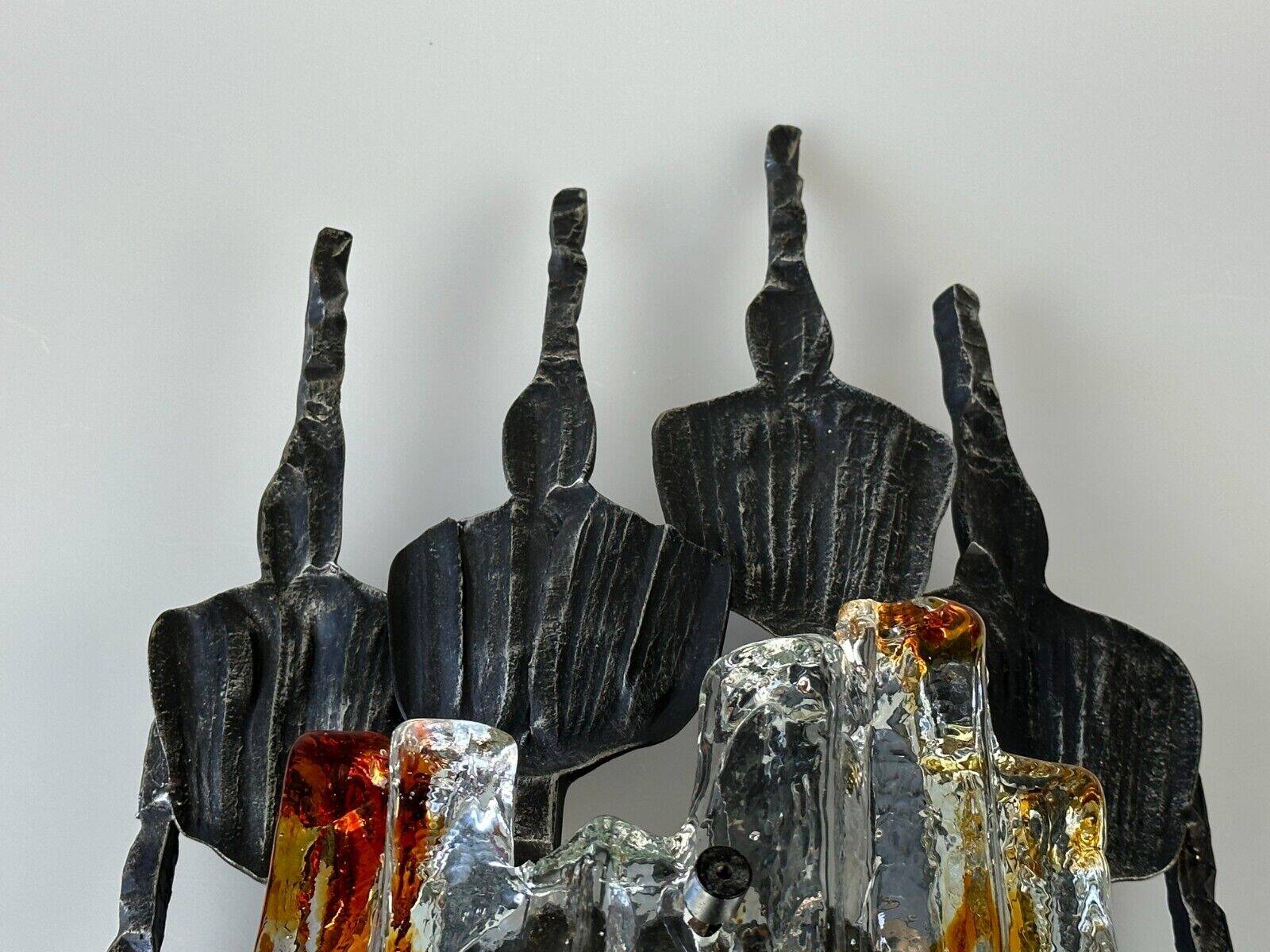 60s 70s Brutalist Wall Lamp Tom Ahlström & Hans Ehrlich Wall Sconce