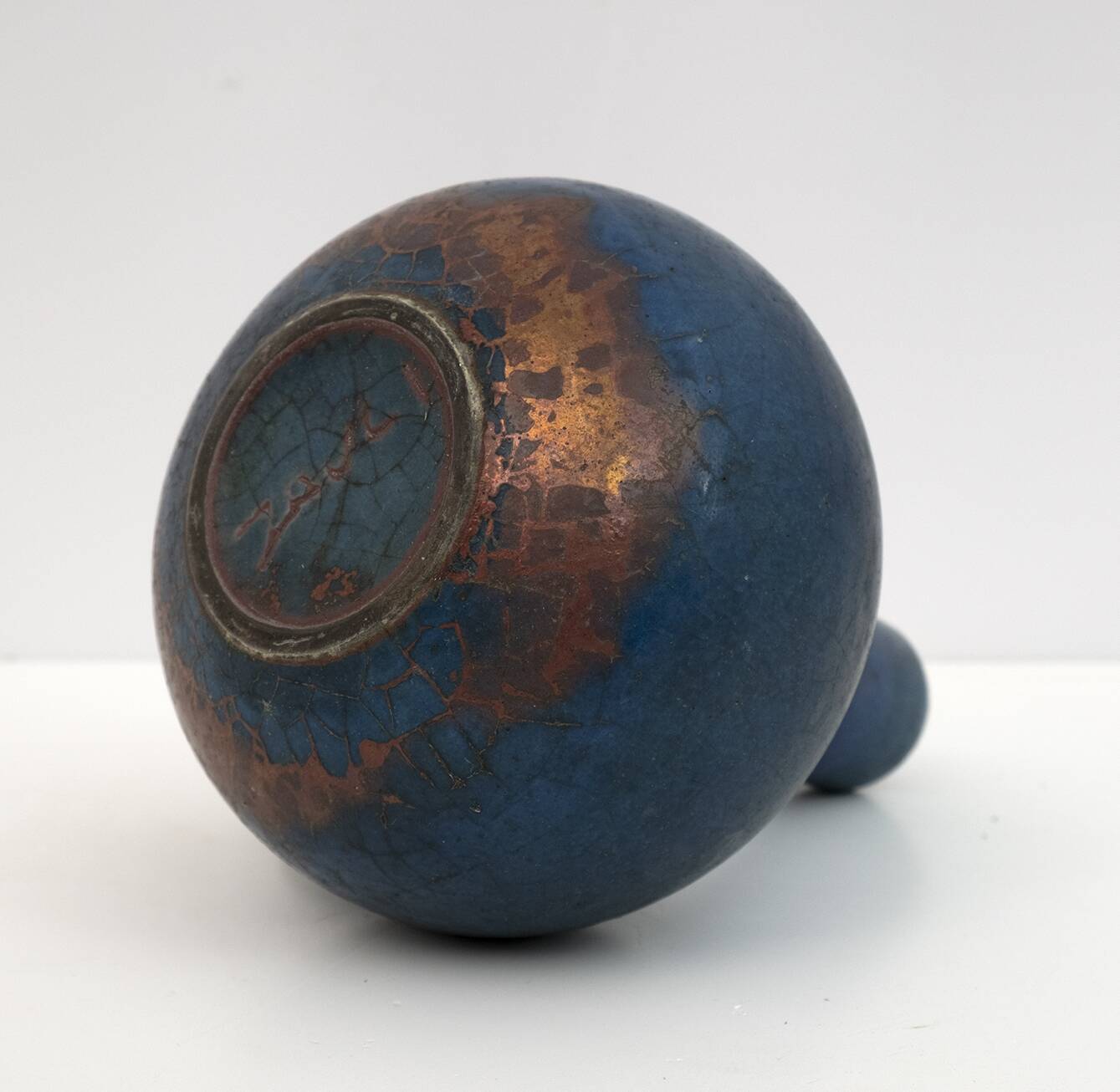 Polychrome Ceramic Vase by Carlo Zauli, 1960s