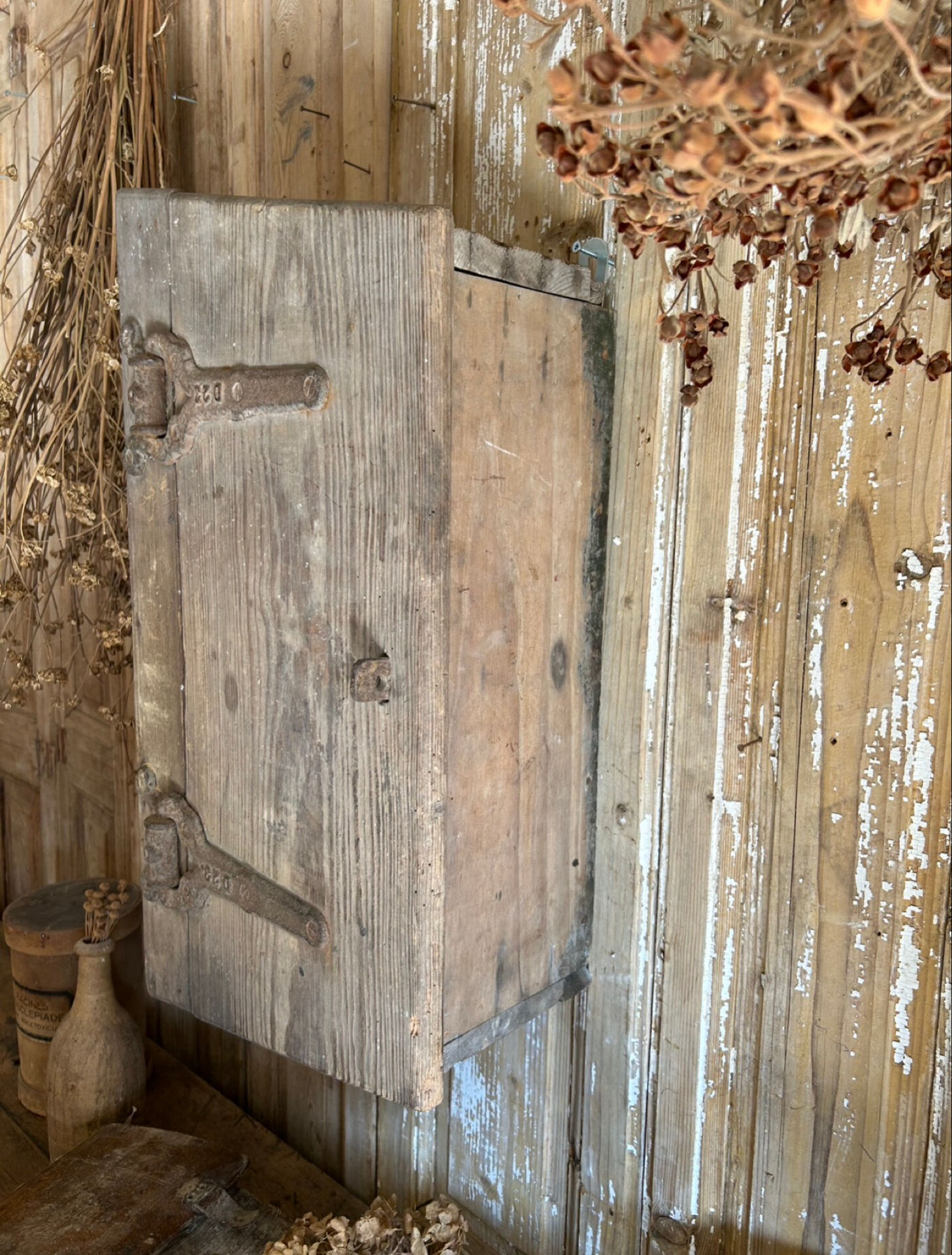 Old carriage trunk