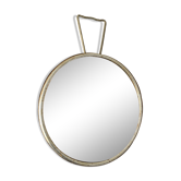 Vintage barber mirror 17cm