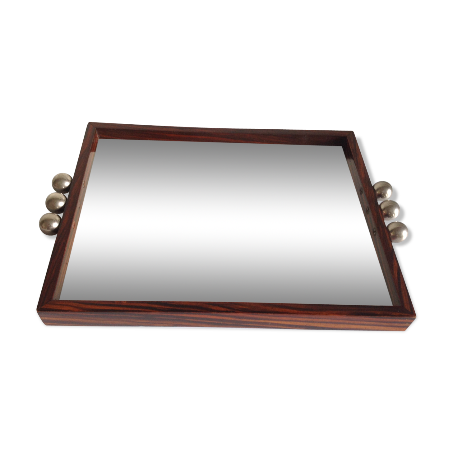 Art deco mirror plateau