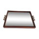 Art deco mirror plateau