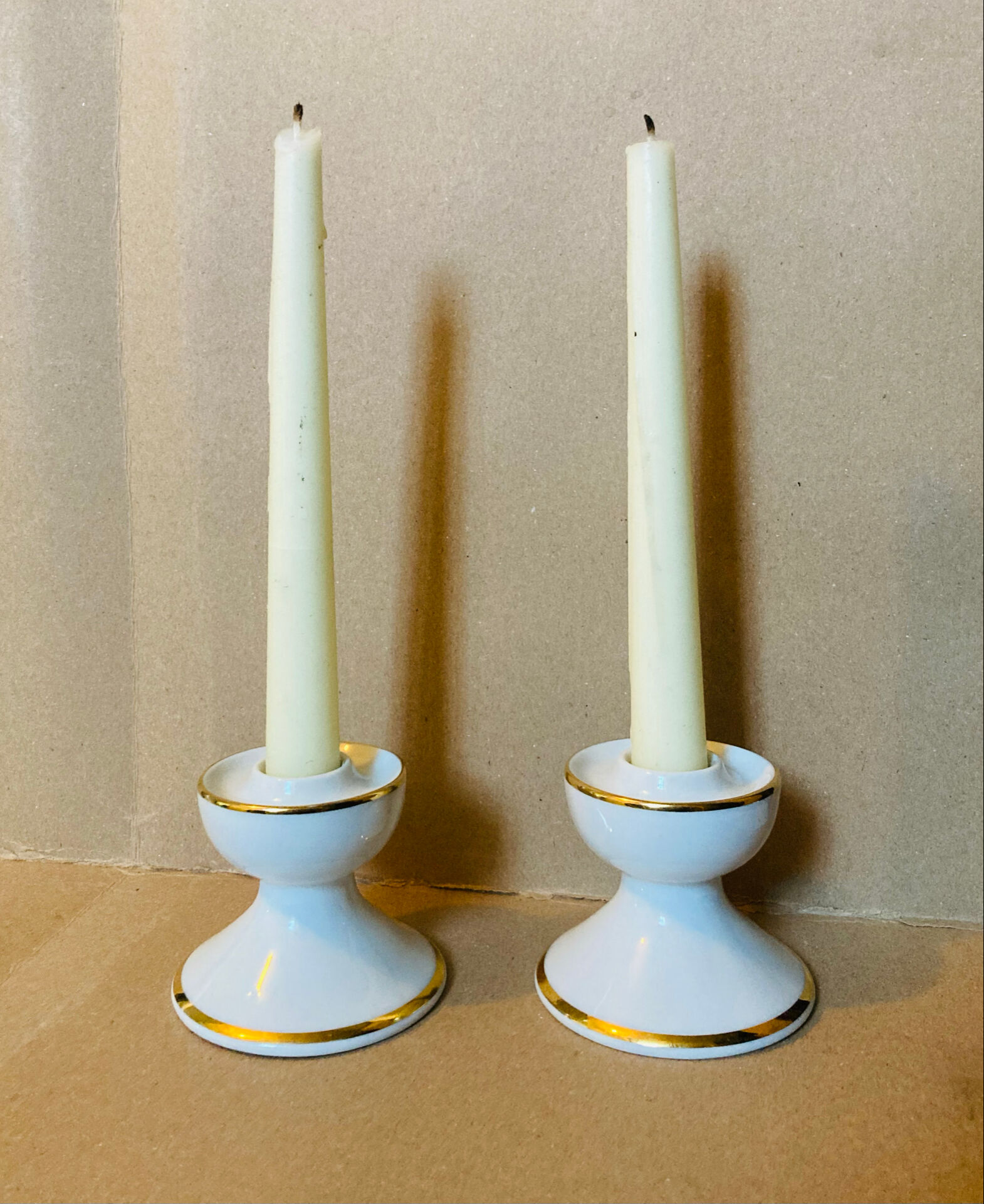 Vintage candlesticks stamped Winterling Marktleuthen Bavaria Germany