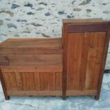 Asymmetrical low furniture "art deco"