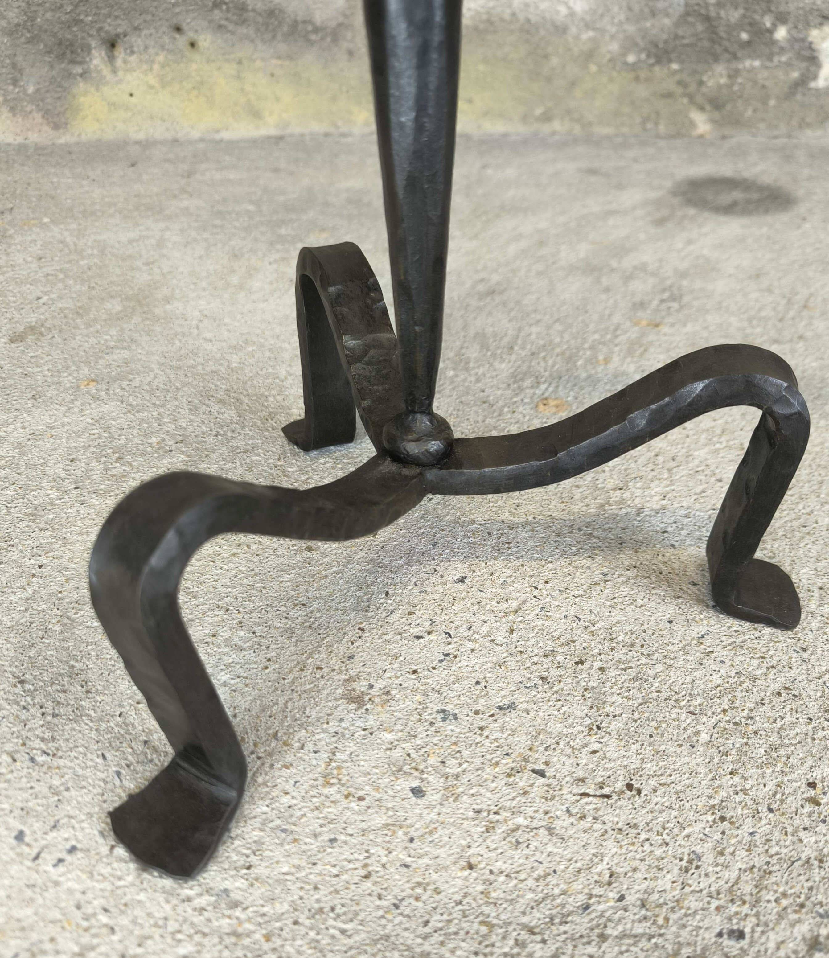 Vintage brutalist chandelier
