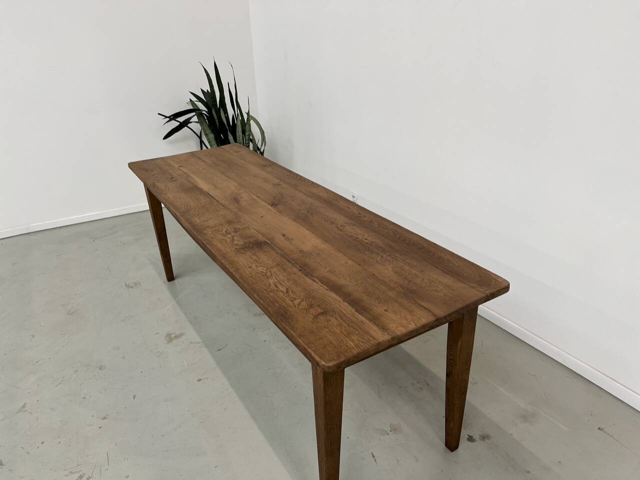 Oak farm table 220cm