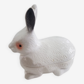 Mini terrine lapin blanc