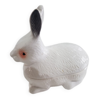 Mini white rabbit terrine