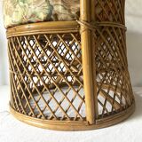 Vintage rattan armchair