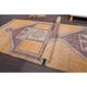 Vintage Turkish Oushak Handmade Wool Cotton Orange Runner Rug 95x375