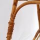 Vintage rattan magazine rack, Netherlands, 1960s