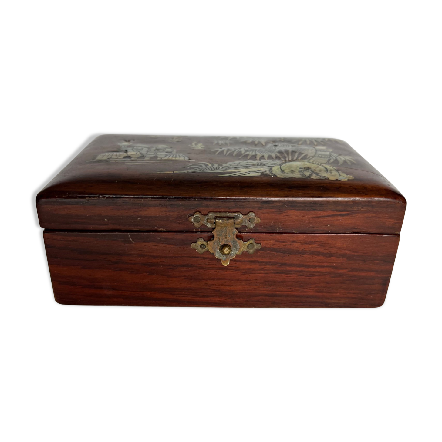 Wooden jewelry box