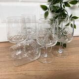 Set of 6 wine glasses