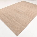 8x11 Bronze & Beige Ethnic Vintage Kilim Rug, 241x350Cm